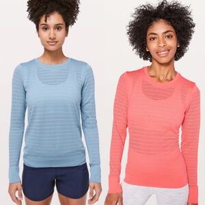 Lululemon Breeze By Long Sleeve 8 (2pc)